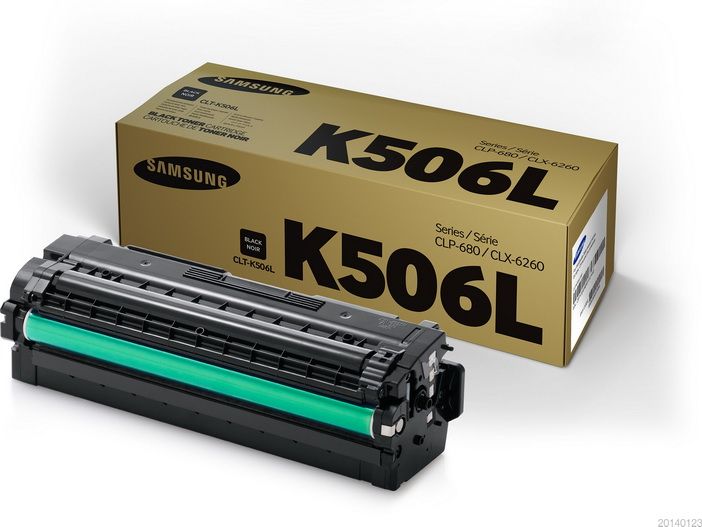 Samsung CLT-K506L Black Laser Toner Cartridge