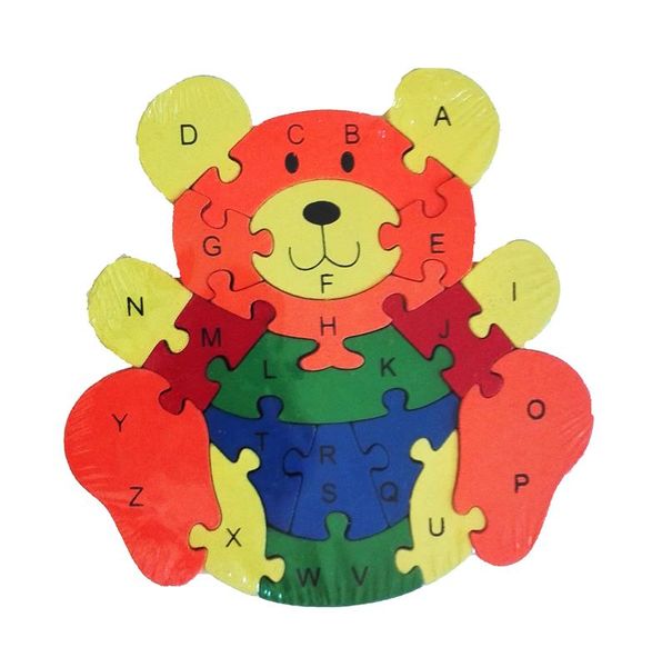 Wooden Puzzle - Teddy Bear
