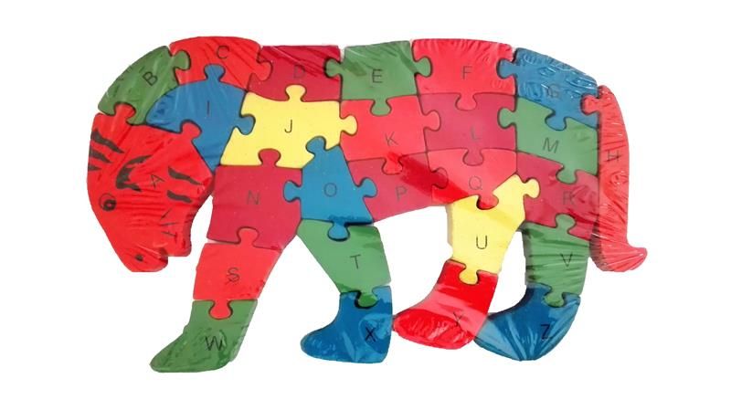 Wooden Puzzle - Tiger