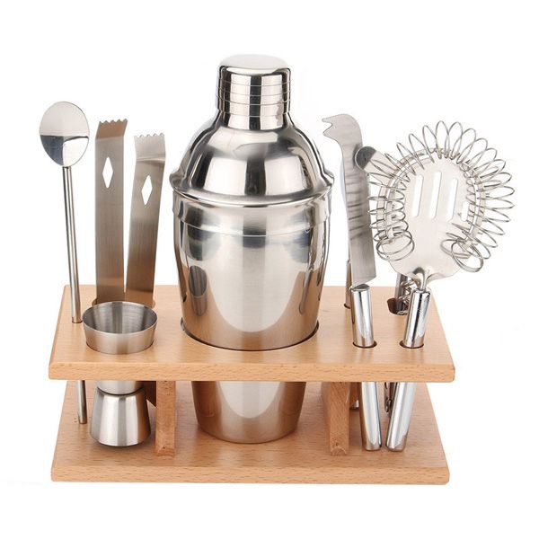Bar & Cocktail Shaker Kit 8 Piece Shop Today. Get it Tomorrow