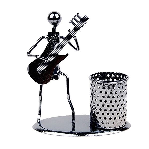 Pencil &amp; Pen Holder Organizer - Gun Metal Gray