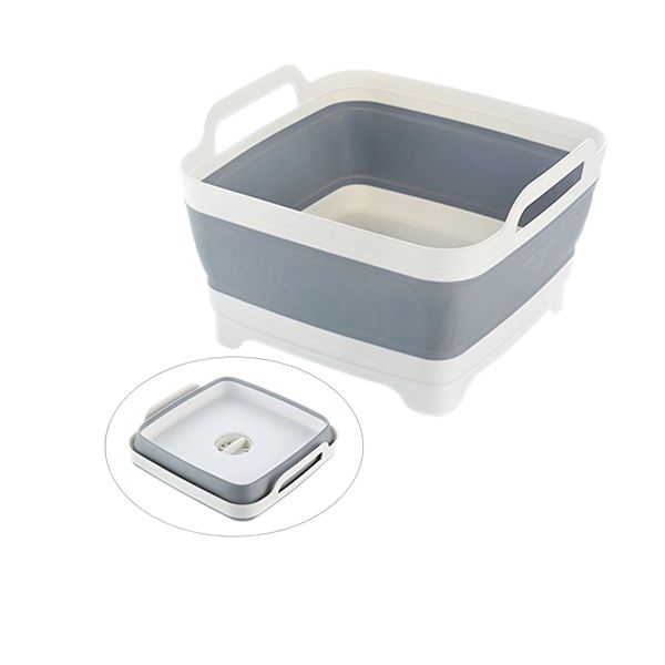 Multifunctional Collapsible Colander &amp; Dish Tub