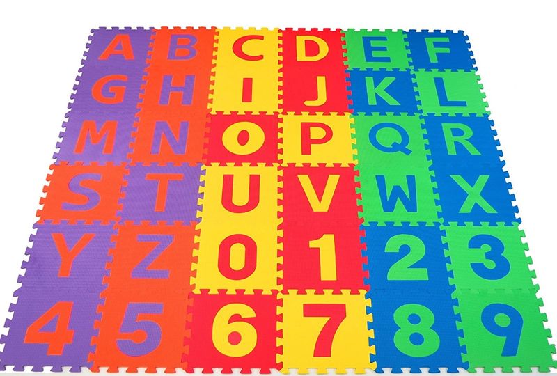 ComfyKids Alphabet Play Mat - 36 Piece