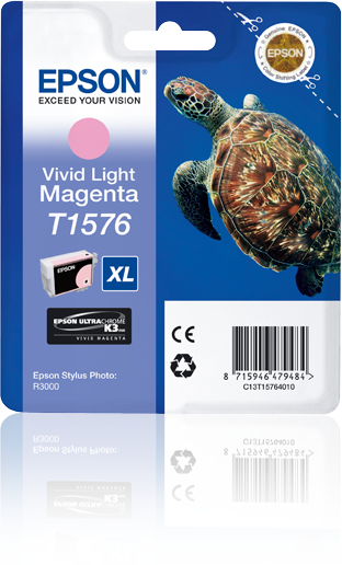 Epson T1576 XL Light Magenta Ink Cartridge