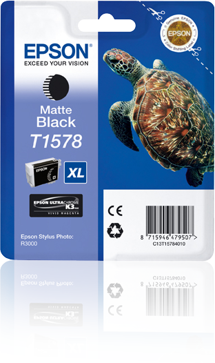 Epson T1578 XL Matte Black Ink Cartridge