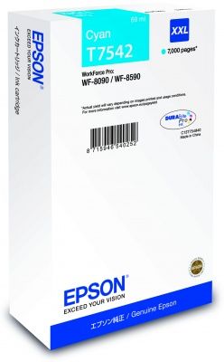 Epson T7542 XXL Cyan Ink Cartridge