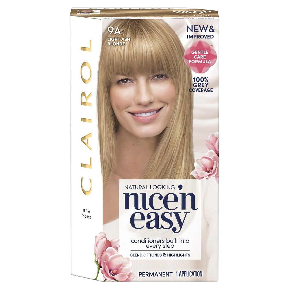 Clairol Nice n Easy  Hair Dye  Light Ash Blonde 9a Buy 