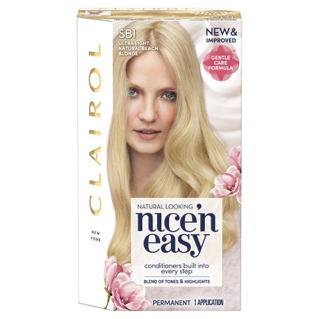 Clairol Nice N Easy Hair Dye Bleach Blonde Sb1 Buy Online In