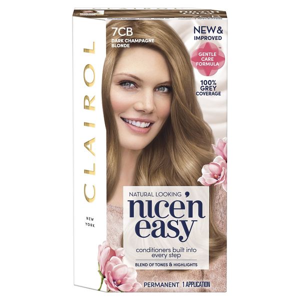 Nice 'n Easy Permanent Hair Colour Cr me - Dark Champagne Blond 7CB