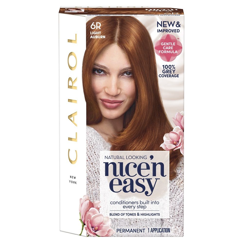 Clairol Nice 'n Easy Hair Dye - Light Auburn 6r | Buy ...