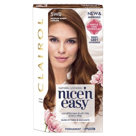 Clairol Nice N Easy Hair Dye Medium Warm Auburn 5wr Buy Online In South Africa Takealot Com