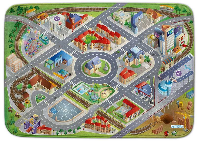 Kids Original District Ultra Soft Playmat - 100cm x 150cm