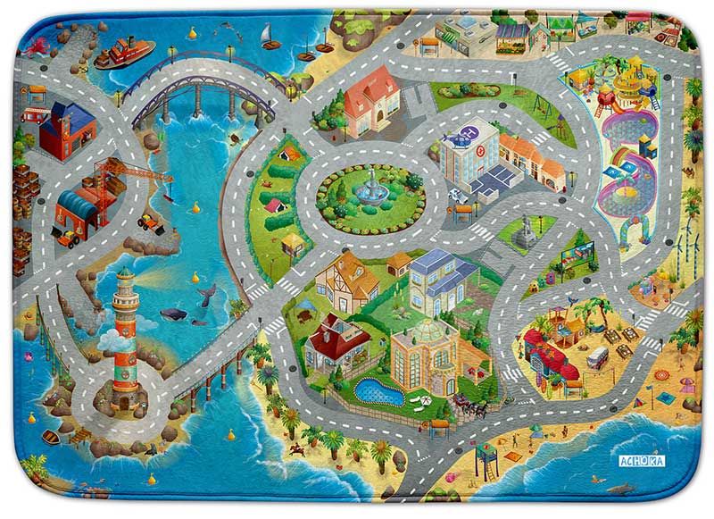 Kids Original Seaside Ultra Soft Playmat - 100cm x 150cm