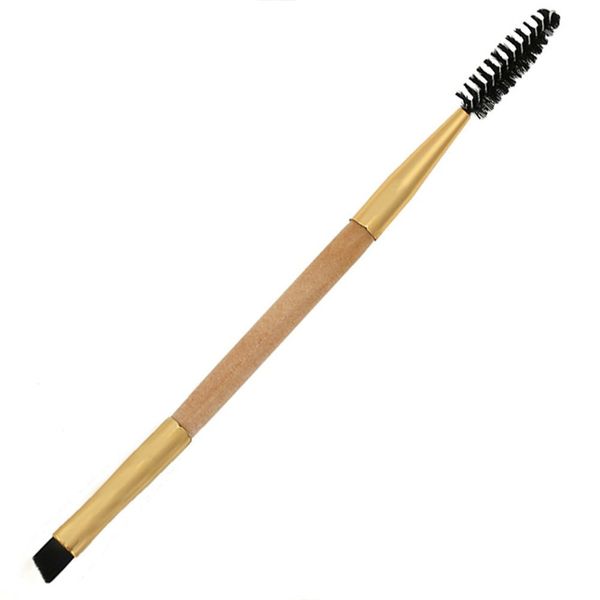 Eyebrow Eyeliner Angled Dual Makeup Brush