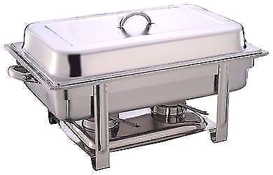 Chafing Dish with Two Double Pan Burners