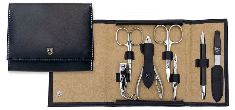 Kellermann 3 Swords L58901 F N Manicure Set - Leather