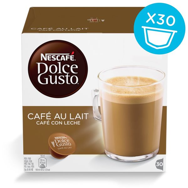 NESCAFÉ Dolce Gusto Café Au Lait Magnum 30 Capsules