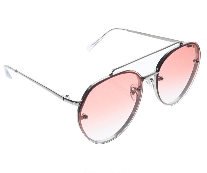 Skye London Small Rimless Aviator - Pink
