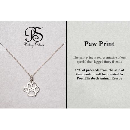 Pretty Silver Paw Pendant In South Africa Takealot Com - Silver Paw Pendant Necklace Pretty Silver Paw Pendant In South Africa Takealot Com - Silver Paw Pendant Necklace