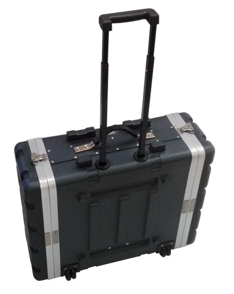 Pro-Lok ABS 4 Rack Space 19" Case with Trolly
