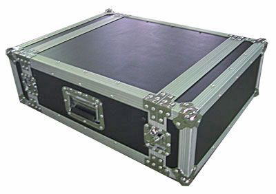 Pro-Lok Wooden 8 Rack Space 19" Case with Wheels