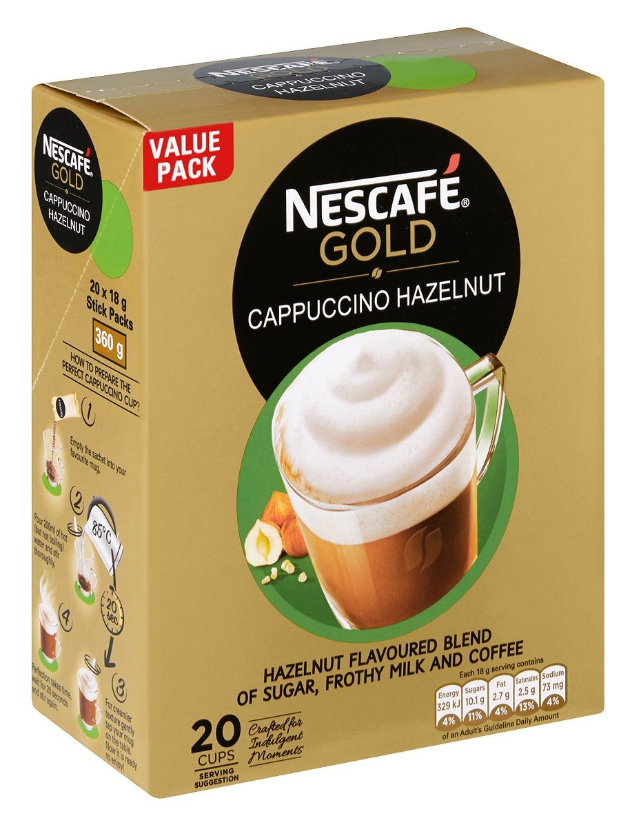 nescafe gold 3 in 1 cappuccino
