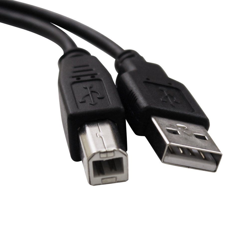 connect canon printer to laptop with cable