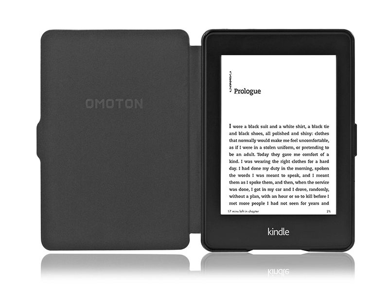 Omoton Kindle Paperwhite Case Cover - Black