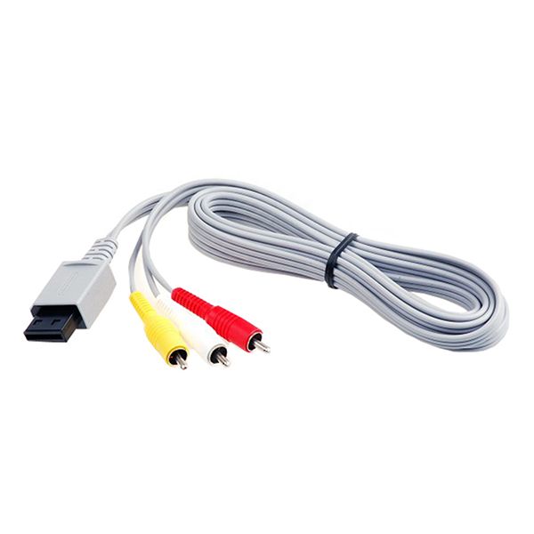 AV Composite Cable Compatible with Nintendo Wii