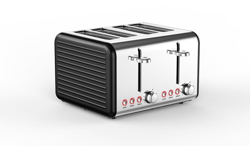 Sunbeam Ultimum - Four Slice Toaster - Black