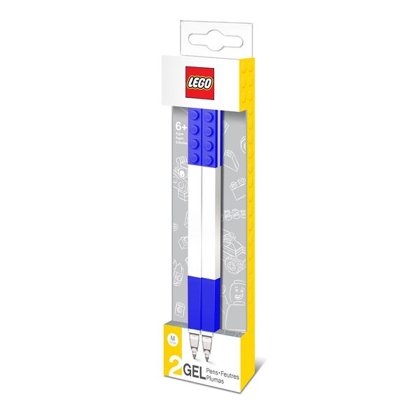 LEGO Blue Gel Pens - 2 Piece