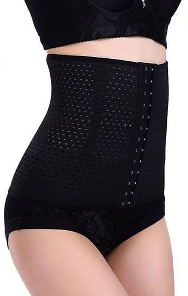 Women's Slimming Waist Trainer - Black (Size: S)