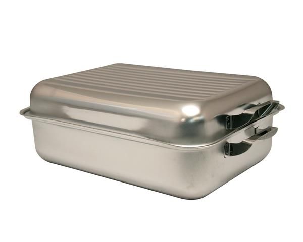 BaseCamp Rectangular Stainless Steel Roaster - Small
