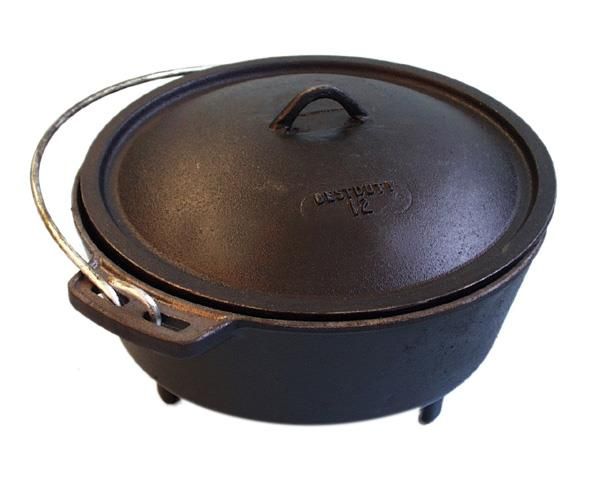 Bestduty Cast Iron Bake Pot - 2.95kg