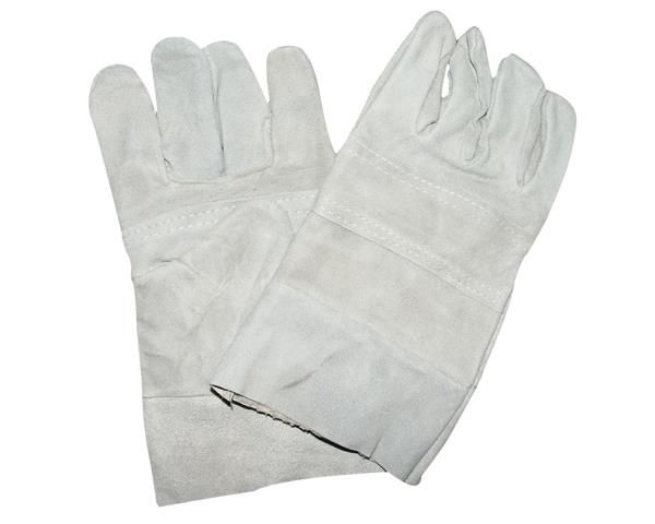 Skudo Chrome Leather Gloves with Cuff - 50mm