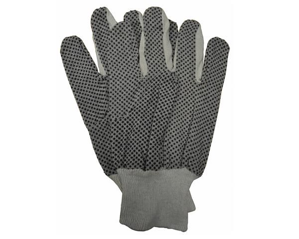 Skudo Polka Dot Canvas with Knitted Wrist Gloves