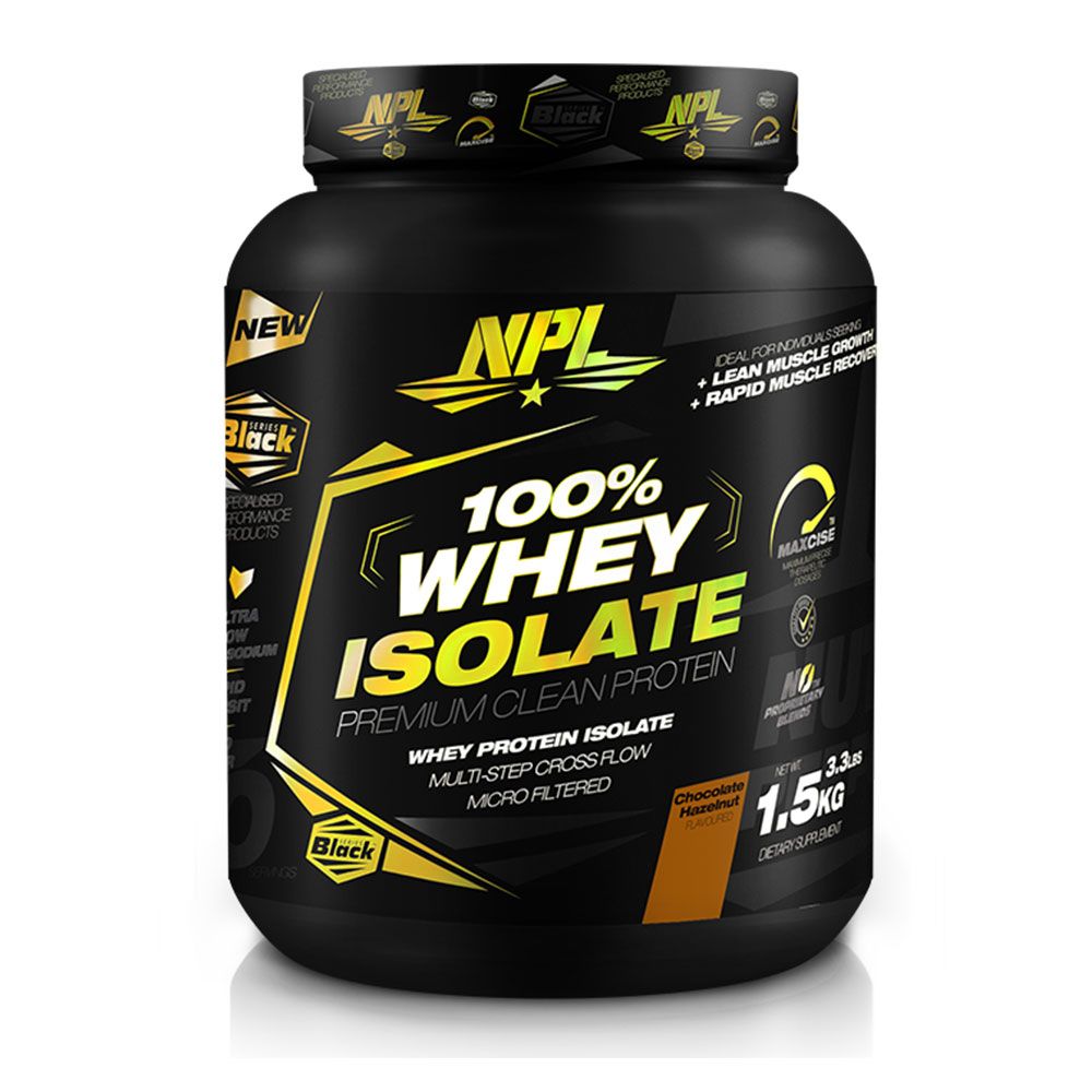 NPL 100 Whey Protein Isolate Choc Nut 1.5kg Buy Online in South