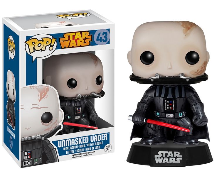 Funko Pop Star Wars - Unmasked Vader