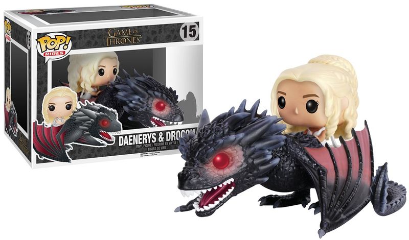 Funko Pop Game Of Thrones - Drogon &amp; Daenerys