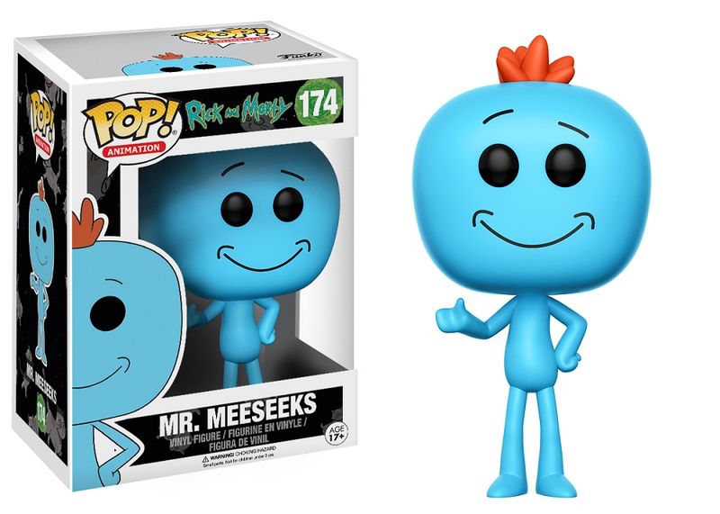 Funko Pop Rick &amp; Morty - Mr Meeseeks With Chase