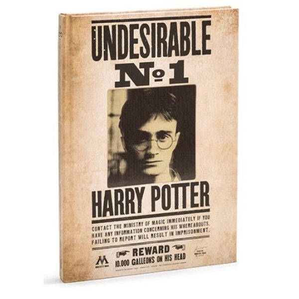 Paladone Harry Potter 3D Lenticular Notebook