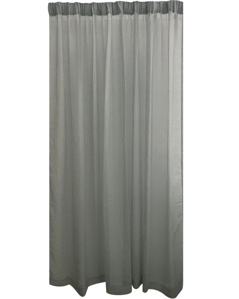 Whiteheads Curtain Sheer Linen Look - White