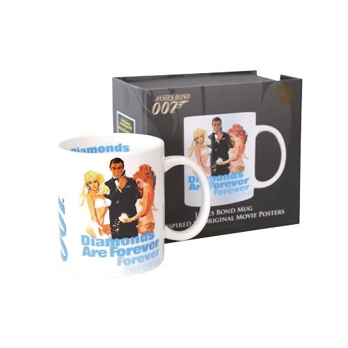 James Bond Mug - Diamonds Are Forever (Parallel Import)
