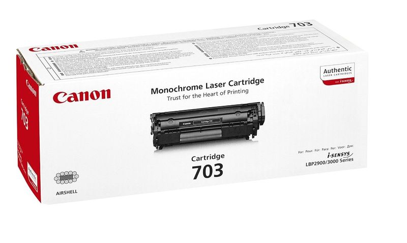 Canon 703 Black Laser Toner Cartridge