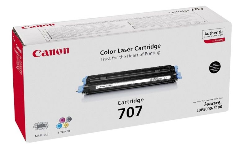 Canon 707 Black Laser Toner Cartridge