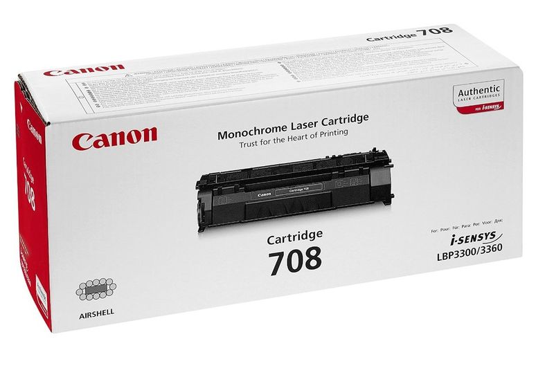 Canon 708 Black Laser Toner Cartridge