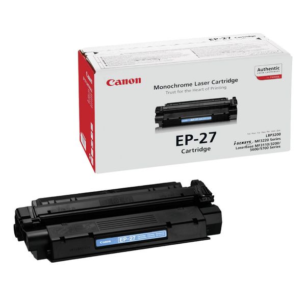 Canon EP-27 Black Laser Toner Cartridge