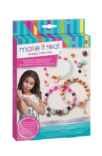 Make It Real Bedazzled Charm Bracelets Blooming