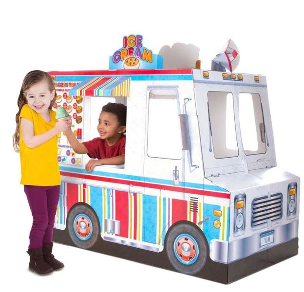 Melissa &amp; Doug Food Truck Indoor Playhouse
