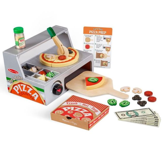 Melissa &amp; Doug Top &amp; Bake Pizza Counter